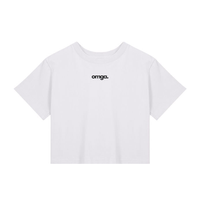 "Heart" Crop Tee – 200 GSM