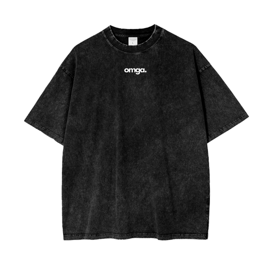 "OMGA"-Essential Oversize Tee - 250 GSM