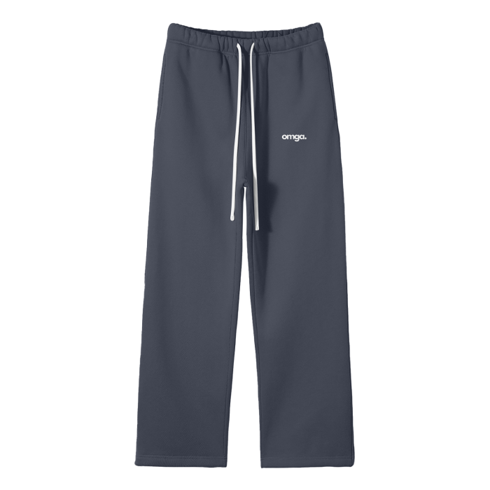 Streetwear-Unisex Straight Leg Sweatpants