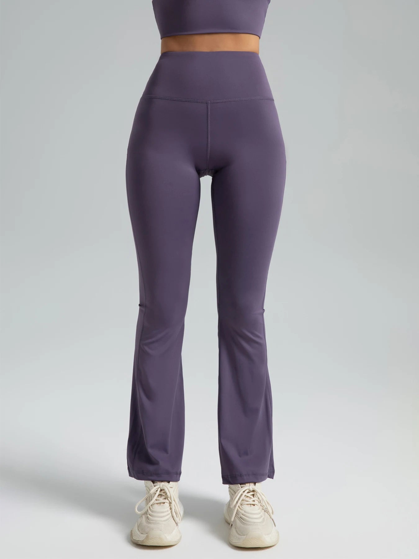 High Waisted Flared Leggings - Activewear