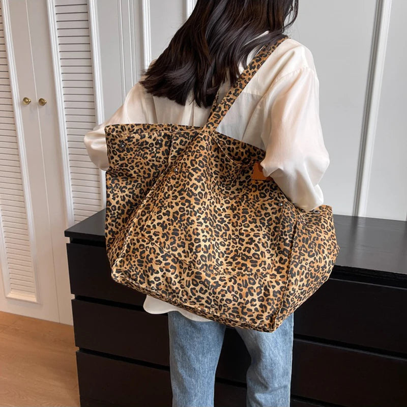 Leopard Pattern Tote Bag