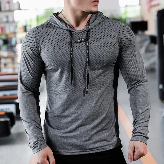 Mens Fitness Sports Hoodie