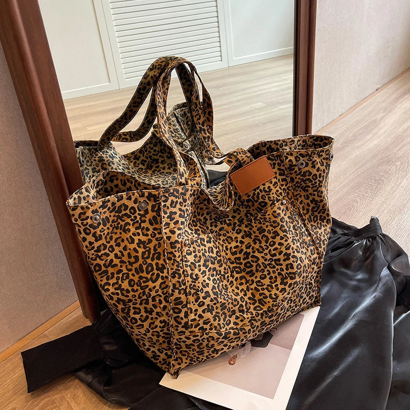 Leopard Pattern Tote Bag