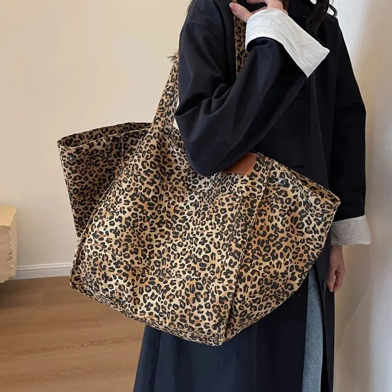 Leopard Pattern Tote Bag