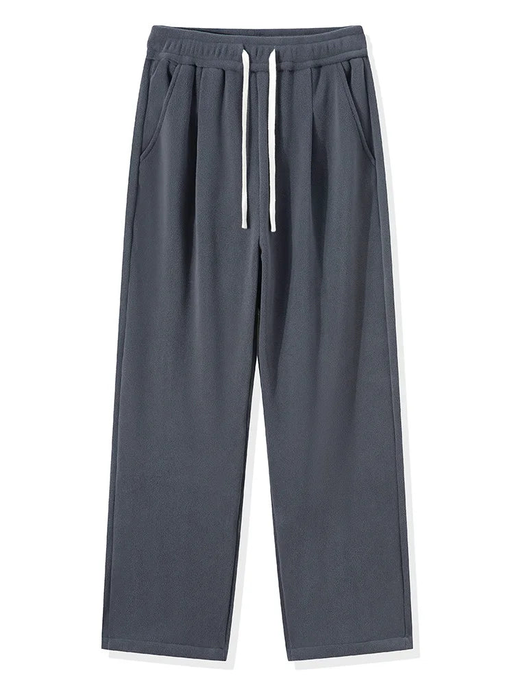 Men's Sweatpants - Wide Leg Straight Loose Fit