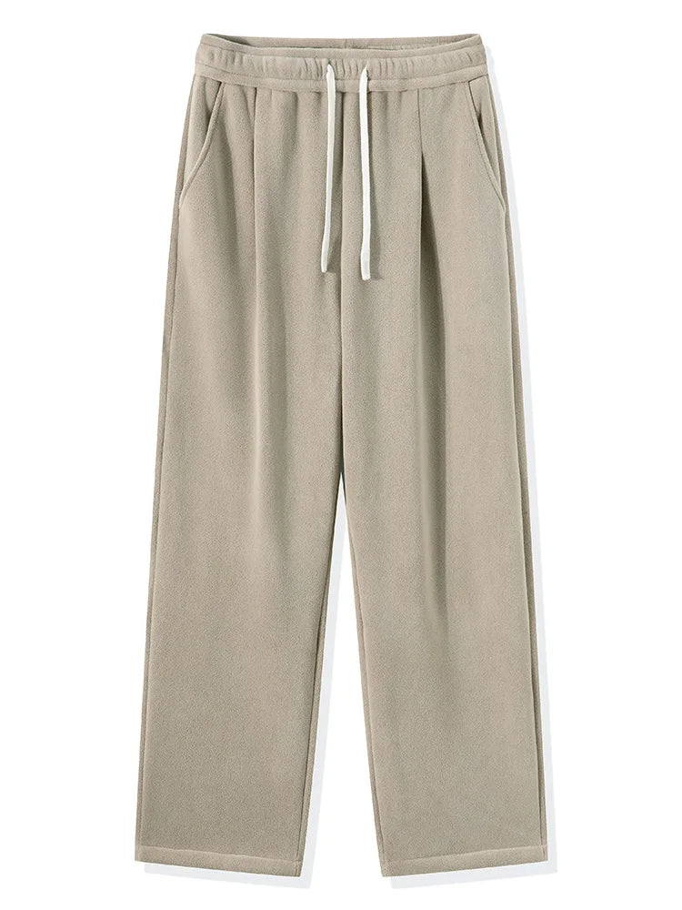 Men's Sweatpants - Wide Leg Straight Loose Fit