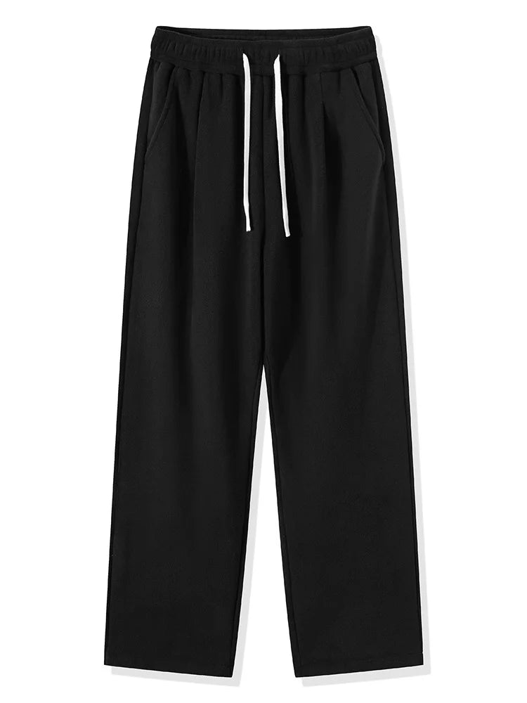 Men's Sweatpants - Wide Leg Straight Loose Fit