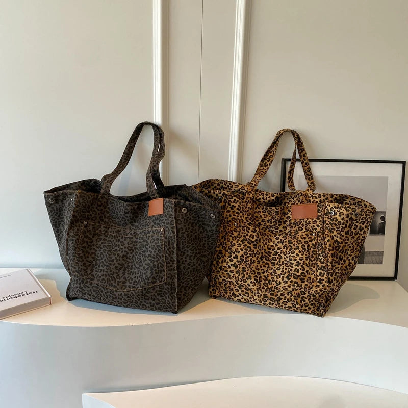 Leopard Pattern Tote Bag