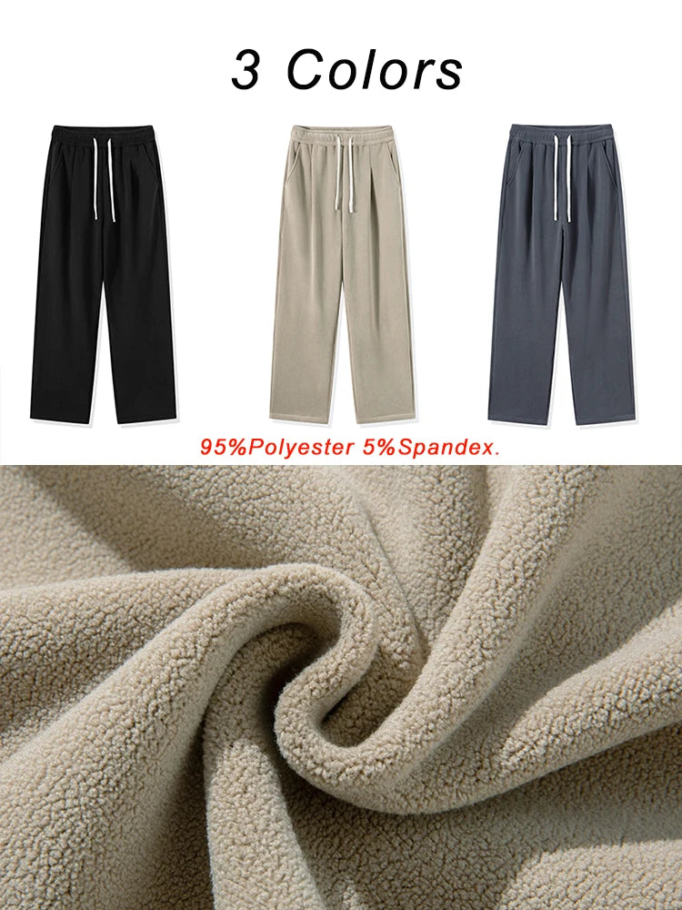 Men's Sweatpants - Wide Leg Straight Loose Fit