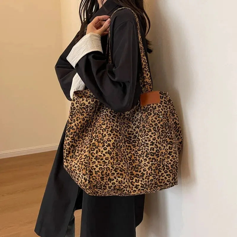 Leopard Pattern Tote Bag