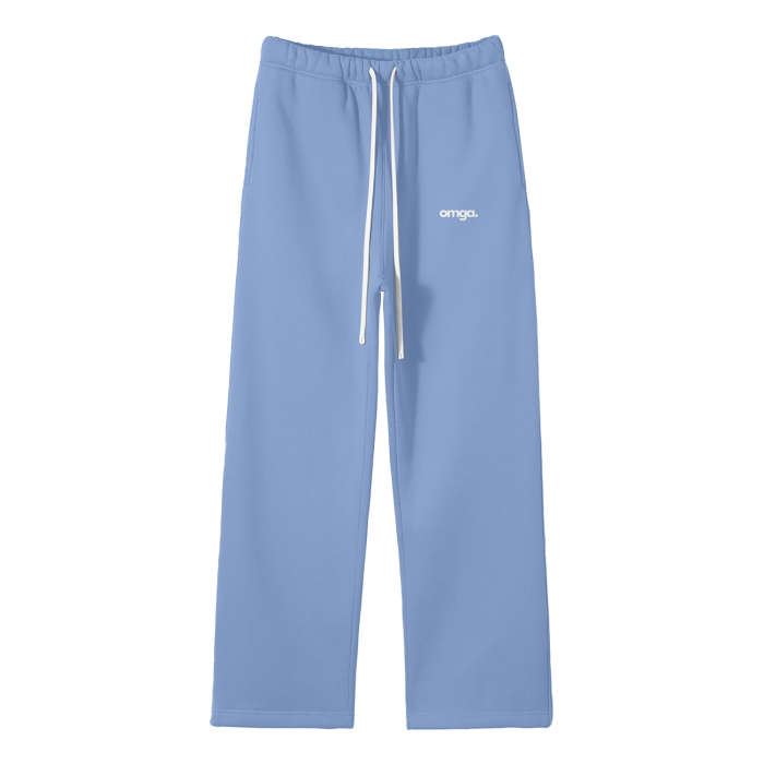 Streetwear-Unisex Straight Leg Sweatpants